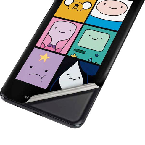 Adult Swim Adventure Time Character Tiles Galaxy S21 Plus 5G Skin